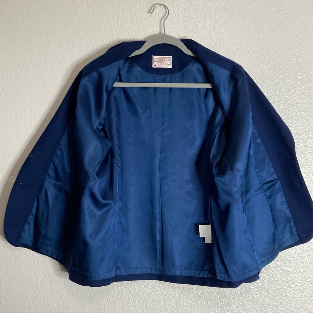 Pendleton Wool Two Button Front Closure Blazer In… - image 8